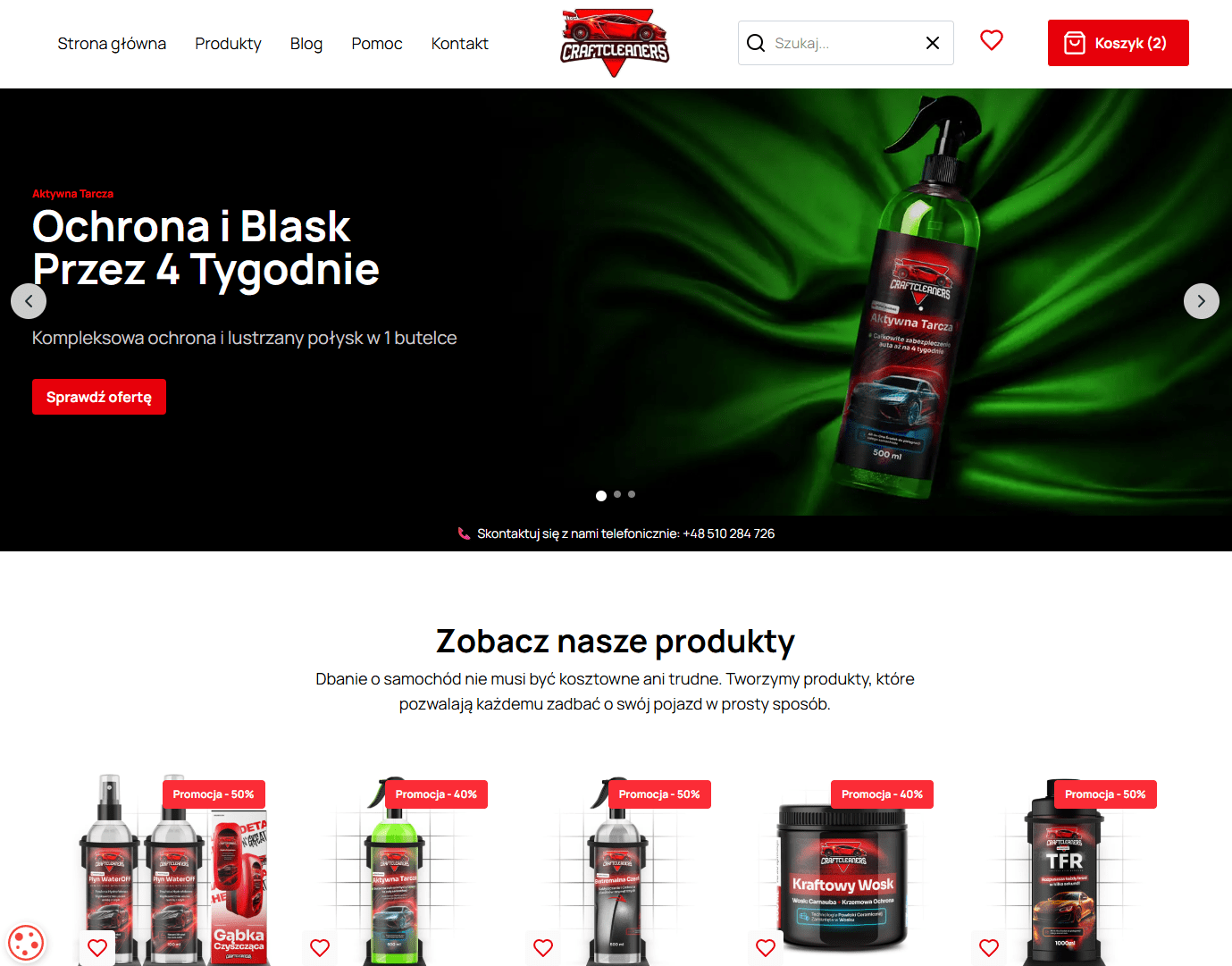 CraftCleaners - Strona główna