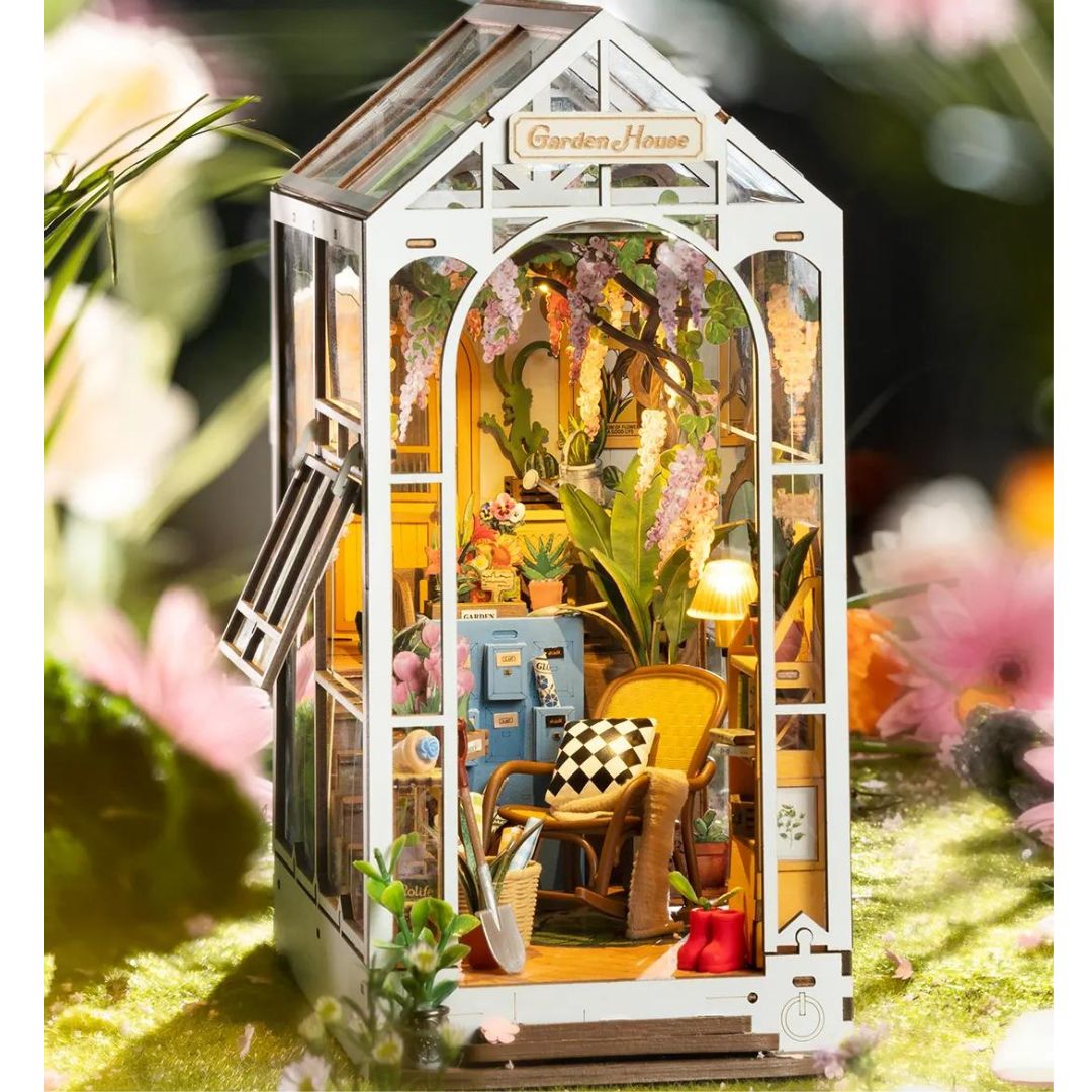 DIY Miniaturowy Domek – Ogród Zimowy: wizualizacja produktu