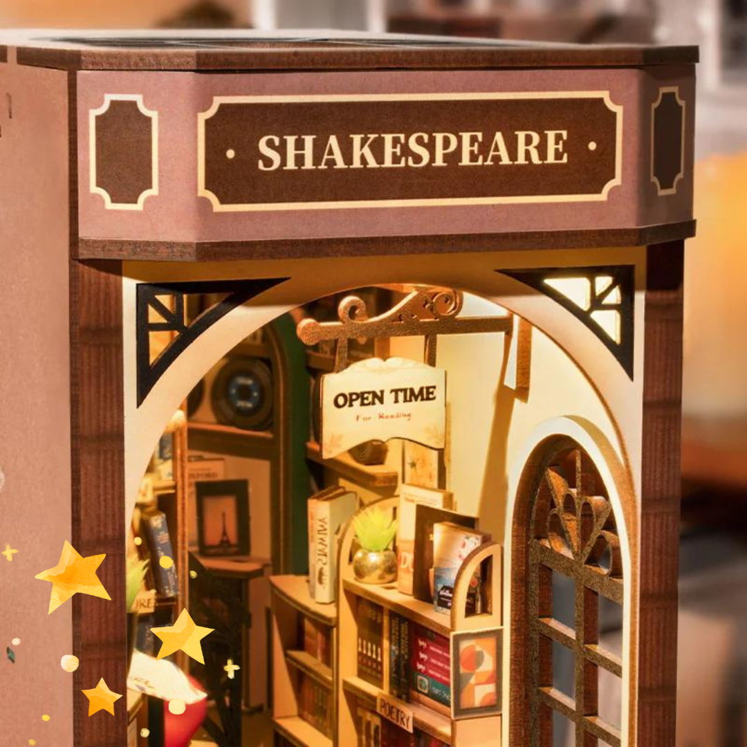 Księgarnia Shakespeare – wysoka dbałość o detale