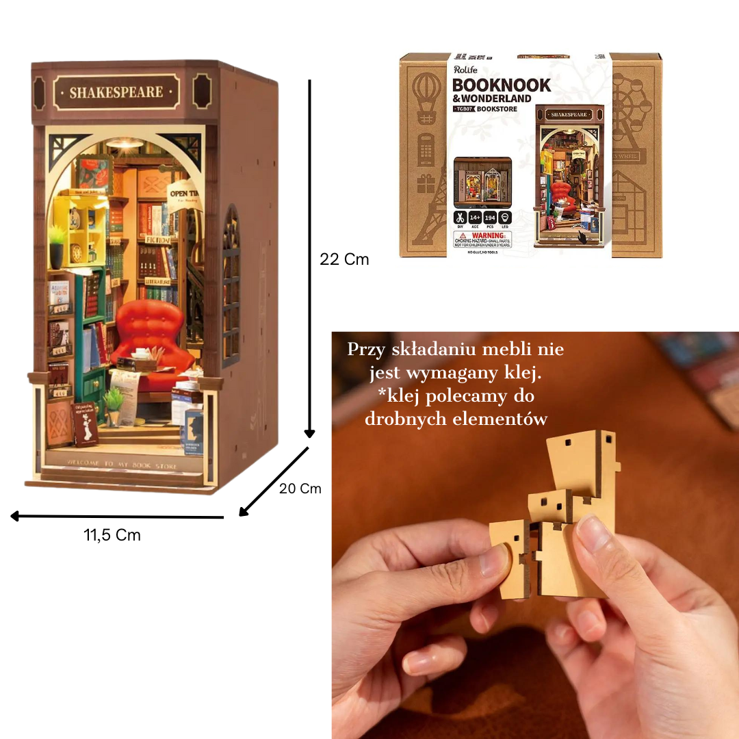 Księgarnia Shakespeare – widok z boku