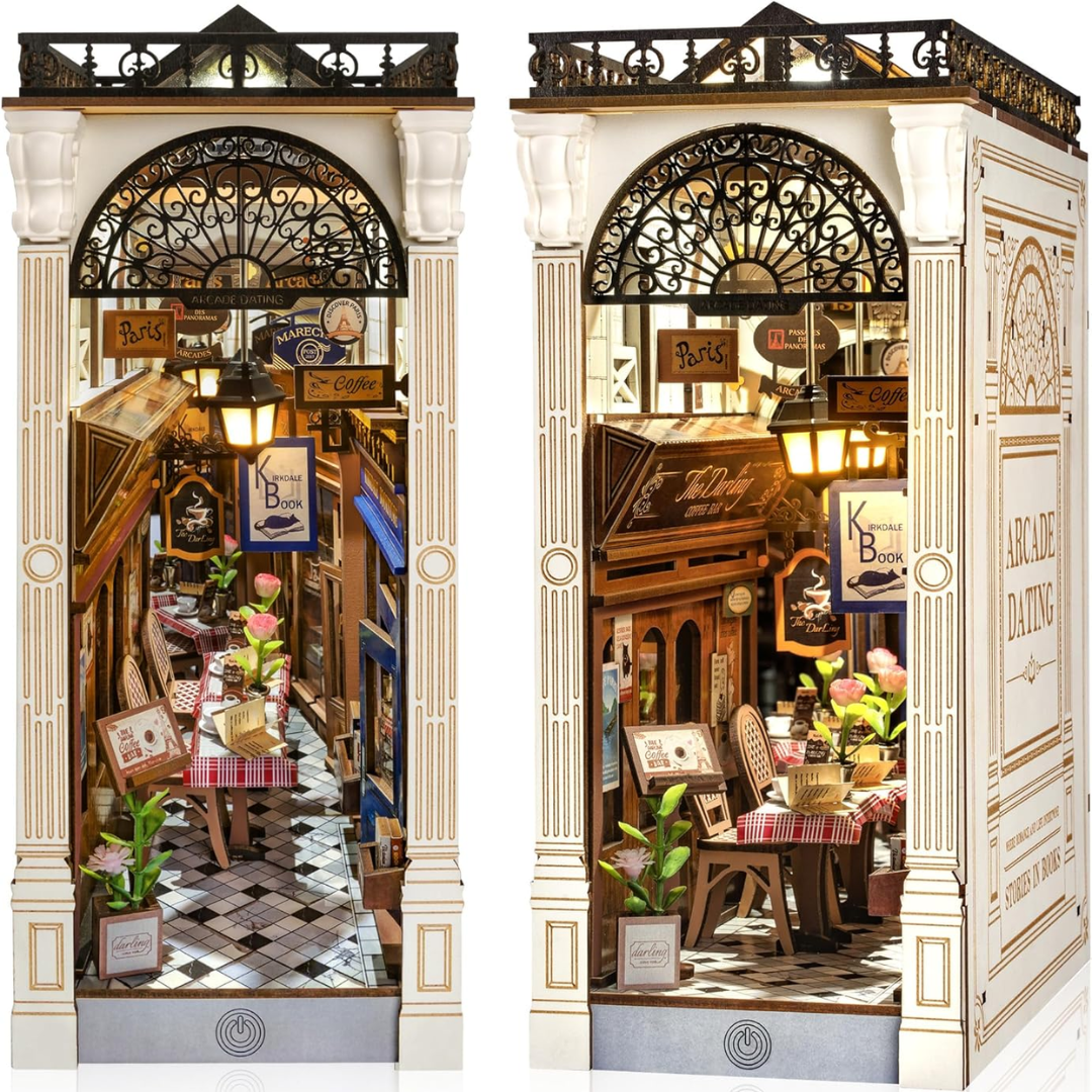 Arcade Dating nook kit — perspective view 2, LED details