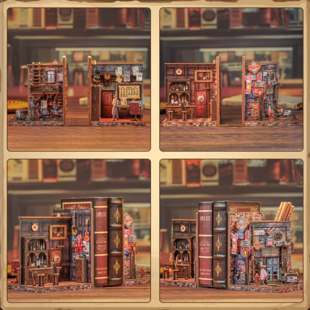 Podpórki DIY — motywy detektywistyczne w detalach