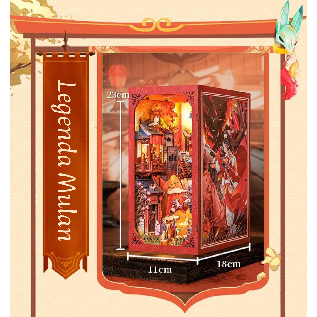 Legenda Mulan – wymiary zestawu