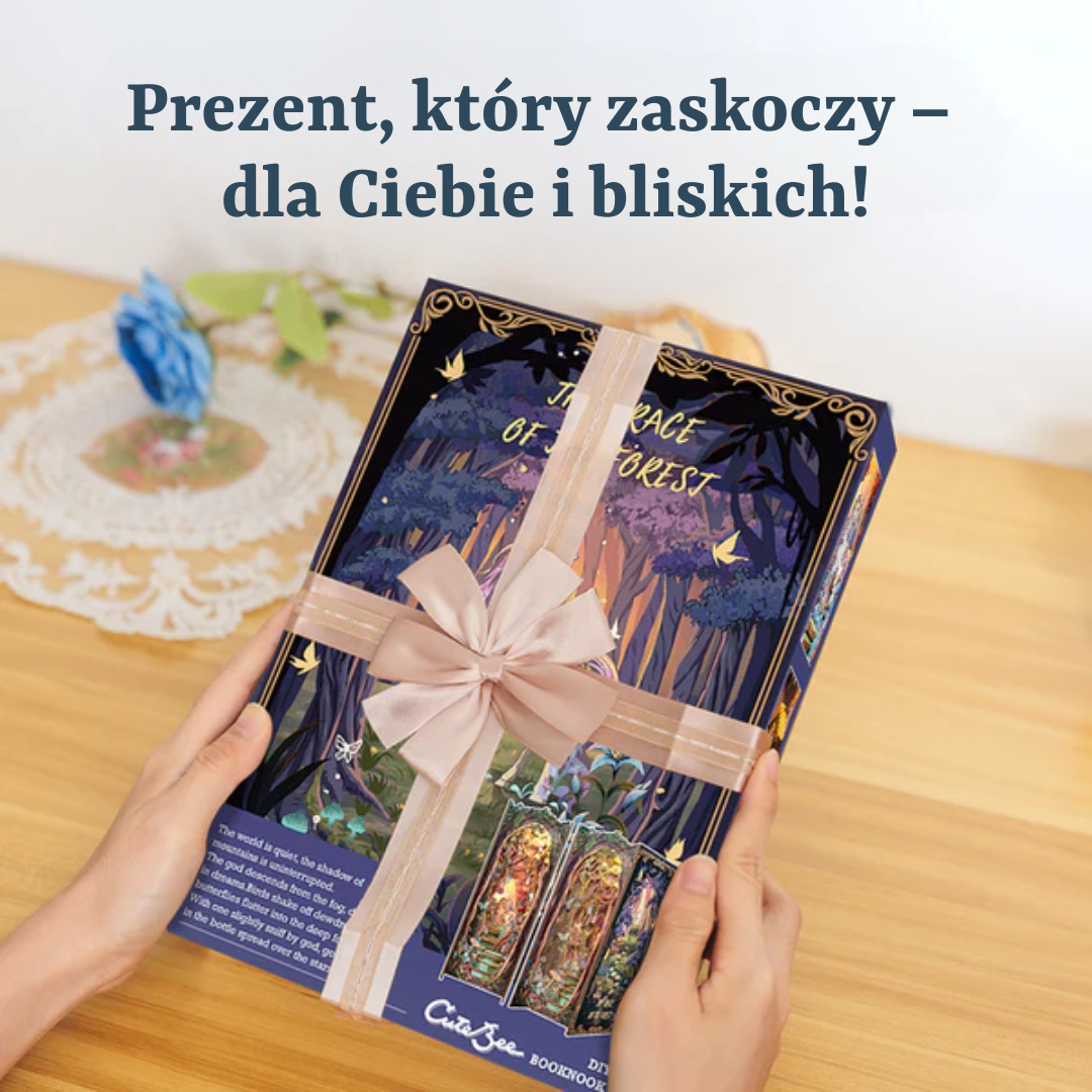 The Grace of the Forest — prezentacja gotowego book nook