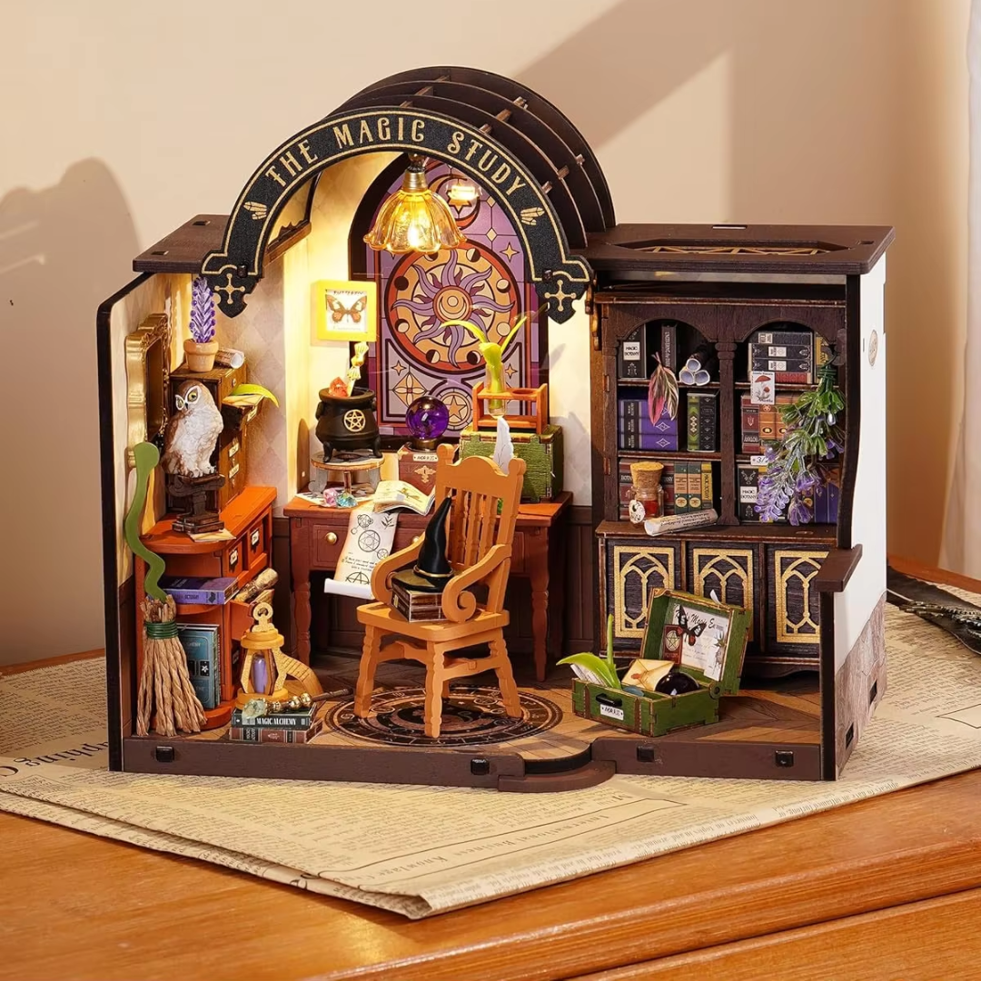 Oświetlenie LED – Magiczne Studio, miniaturowy model 3D