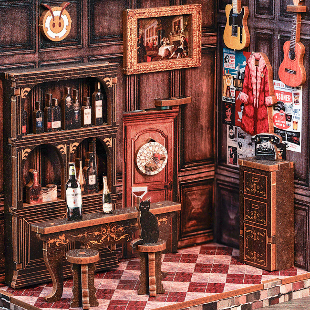 Podpórki DIY — detal 2 z serii The Long Goodbye