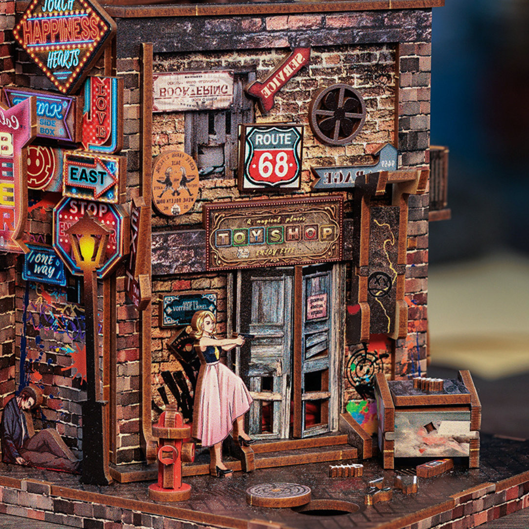 Podpórki DIY — detal 3 z serii The Long Goodbye