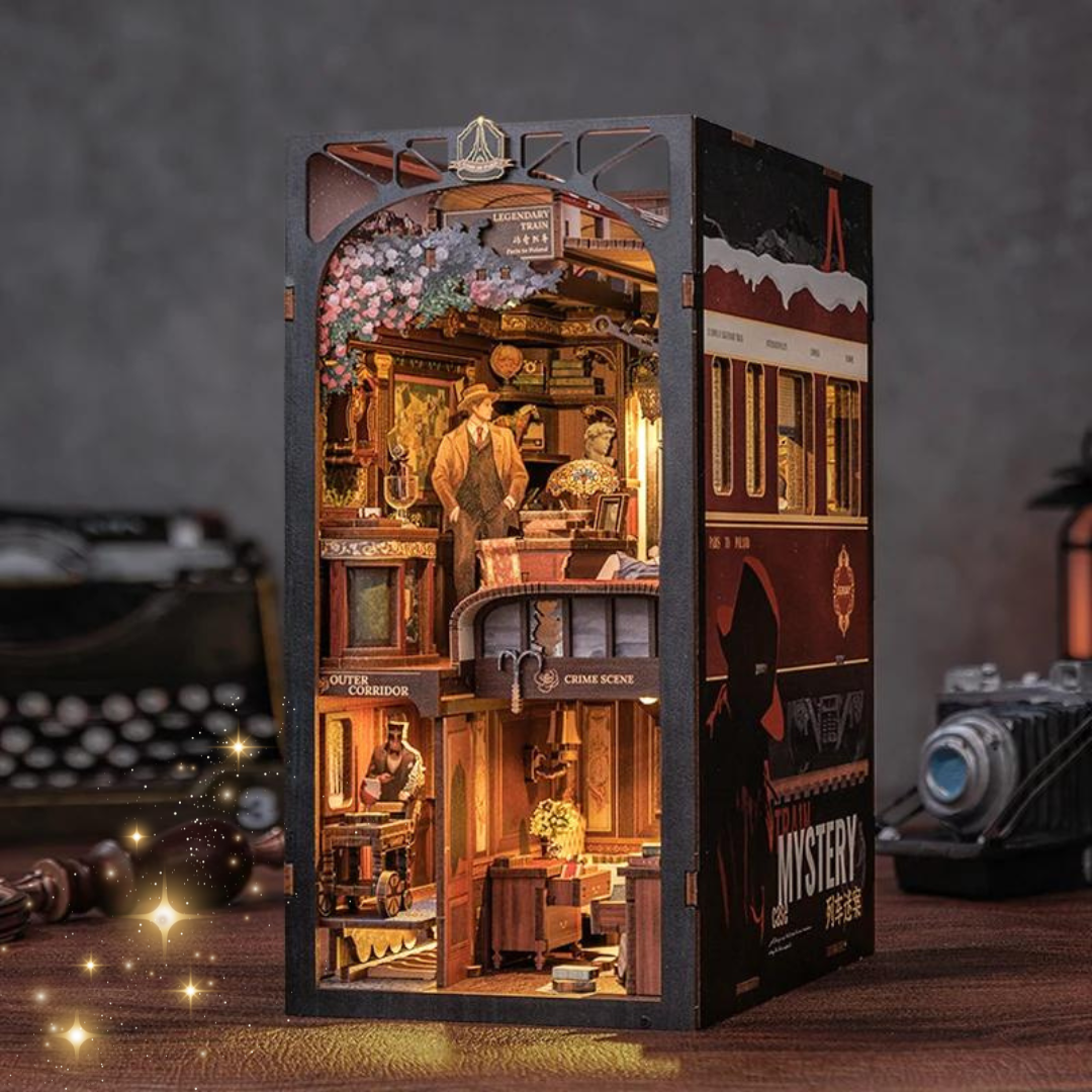 DIY Miniaturowy Domek – Tajemniczy Pociąg, ujęcie główne