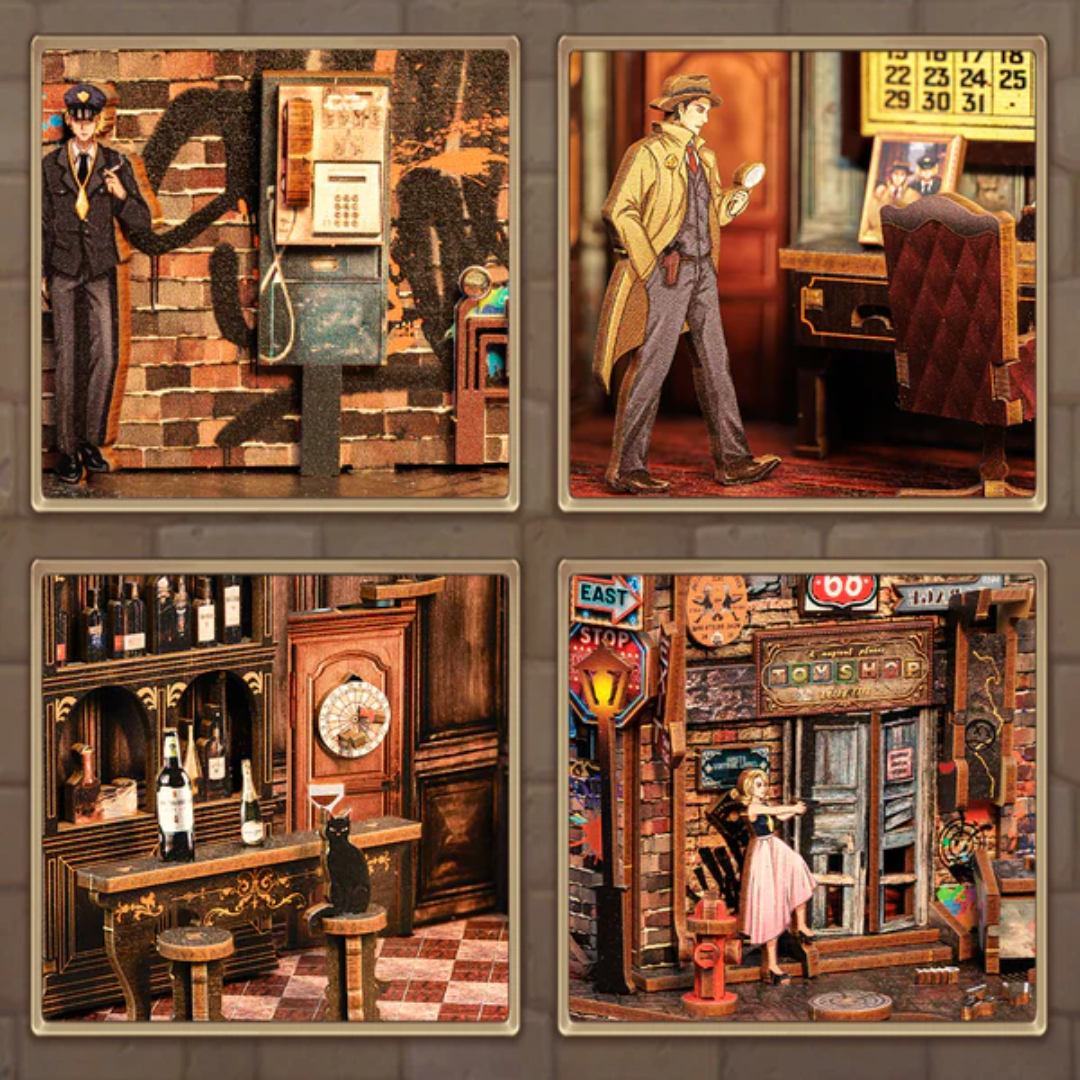 Podpórki DIY — moduł lewy, The Long Goodbye