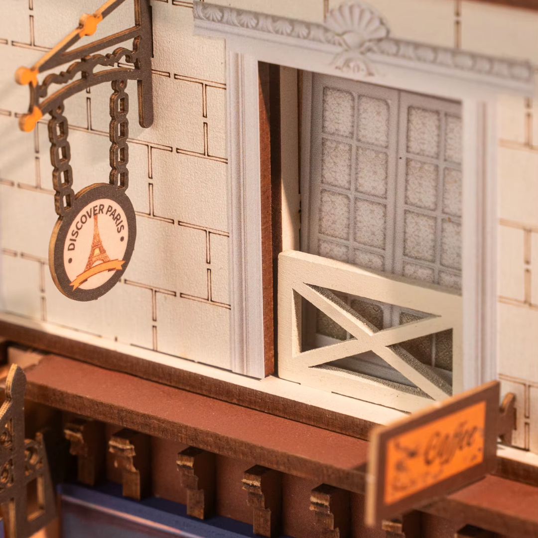 Arcade Dating DIY kit — arrangement 1, bookshelf miniature