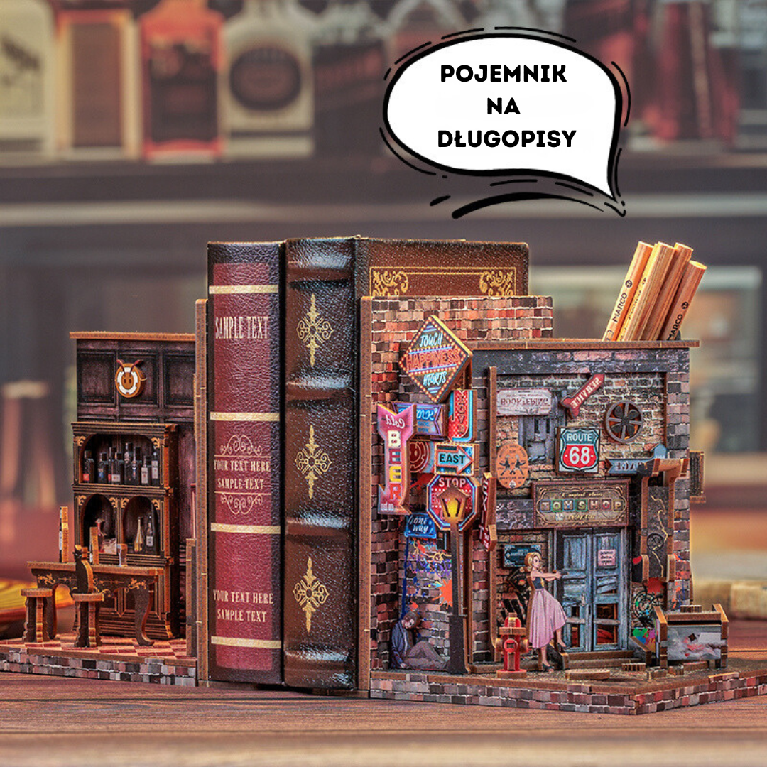 Zestaw podpórek DIY — elementy wycinane laserowo, puzzle 3D