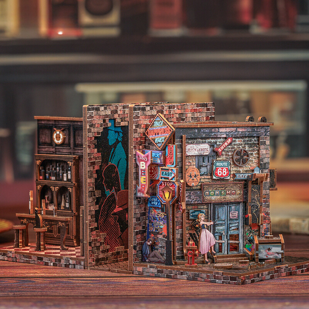 Organizer biurkowy w podpórkach DIY — pojemnik na długopisy