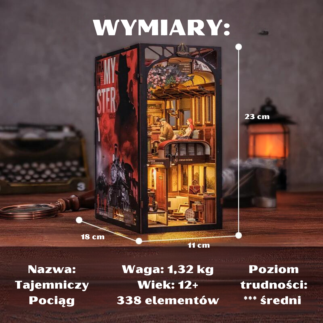 Tajemniczy Pociąg – ujęcie dekoracyjne